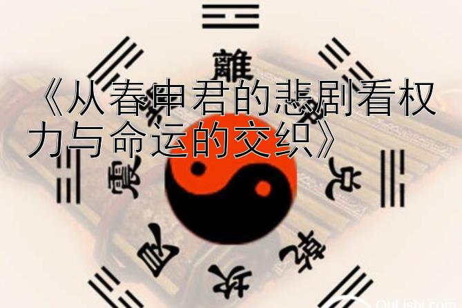 《从春申君的悲剧看权力与命运的交织》