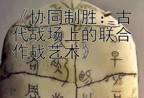 《协同制胜：古代战场上的联合作战艺术》