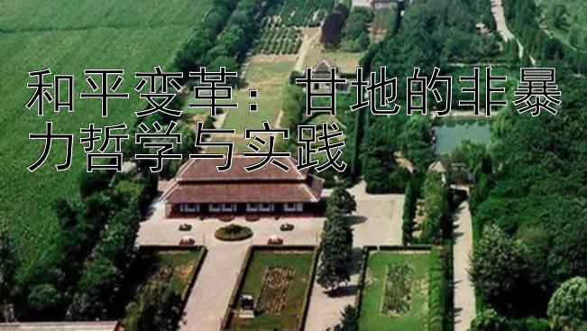 和平变革：甘地的非暴力哲学与实践