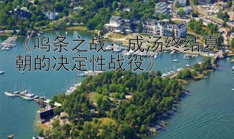 《鸣条之战：成汤终结夏朝的决定性战役》