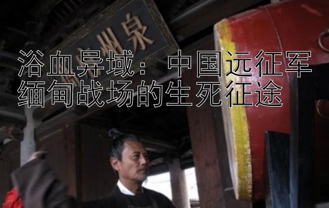 浴血异域：中国远征军缅甸战场的生死征途